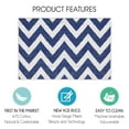 thumbnail image 3 of 2 x 3 Foot Heavy Duty Low Pile Area Rug - Ultra-Thin Non Slip Area Rug - Washable Cotton Indoor Rug for Front Door Foyer Rug for Entryway, 3 of 7