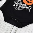 thumbnail image 3 of Kadahis 3Pcs Newborn Infant Baby Halloween Clothes Set Long Sleeve Romper, 3 of 5