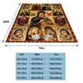 thumbnail image 5 of 1pc Virgin Mary Blanket, Warm And Soft Lightweight Flannel Throw For Sofa, Bed, Travel, Camping, Livingroom, Office, Couch, Chair, And Bed, 5 of 5
