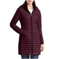 thumbnail image 2 of Wancir Women's Quilted Lightweight Puffer Jacket, Winter Coats for Women Long Padded Bubble Coat, 2 of 8