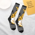 thumbnail image 5 of Cauagu Bee Gnome With Sunflower Print Women's Men's Ankle Socks 1-pack Casual Athletic Socks for Unisex Adult Moisture-Wicking Socks for Daily Wear/Running/Sport, 5 of 8