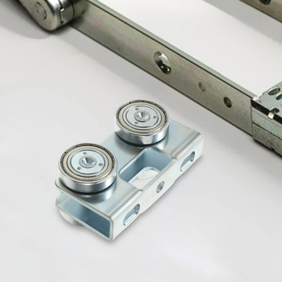 Masteelf Silent Sliding Door Rollers for Home Use with High Load Capacity 1256 kg Silver Color