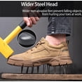 thumbnail image 3 of AUXDIQ Safety Trainers Men Women Steel Toe Cap Trainers Lightweight Work Shoes Comfy Industrial Sneakers Construction Work Boots, 3 of 5