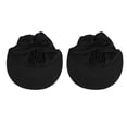 thumbnail image 4 of Women Sun Hat Black Stylish 2pcs Ruched Lady Sun Hat for Hiking for Beach, 4 of 8