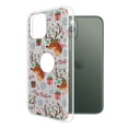 thumbnail image 2 of WIRESTER Silver Glitter Case, Sparkle Bling TPU Cover for Apple iPhone 11 Pro 5.8" 2019, Reindeer Snowflakes Christmas, 2 of 3