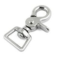 thumbnail image 4 of Jeffers Trigger Snap Clip 2.5" with Swivel Square Eye – Nickel Plated for Rope, Pet Leash, Keychain, DIY, Camping, Tools – 5/8" 1 Pack, 4 of 5