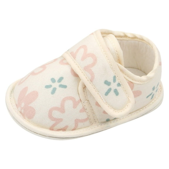 Yindaity Baby Shoes for Girls Baby Shoes Boys Girls First Walking Shoes Sneakers Crib Shoes Breathable Lightweight Slip On Shoes (Khaki,6-12 Months)