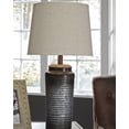 thumbnail image 2 of Signature Design by Ashley Casual Norbert Table Lamp (Set of 2)  Gray, 2 of 5