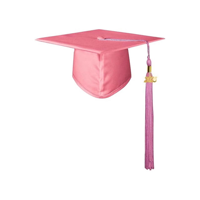 Bachelor'S Graduation Hat School Unisex Student Graduation Cap For Adult Baseball Caps Pink One Size
