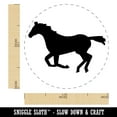 thumbnail image 2 of Horse Running Solid Self-Inking Rubber Stamp Ink Stamper - Black Ink - Medium 1 Inch, 2 of 7