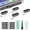 Black, variant on USB C Dust Plug & Speaker Dust Mesh,4 Pack Type C Charging Port Covers for iPhone 17/17 Pro/16/16 Plus/16 Pro/16 Pro Max/15/15 Pro Max, Anti-Dust Phone Accessories (Black)