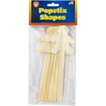 thumbnail image 3 of Natural Wood Popsicle Sticks - Craft Stick - Great for Arts and Crafts - People Shape, 3 of 5