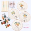 thumbnail image 1 of Kit de bordado para principiantes REEWISLY con patrones e instrucciones, 1 of 6