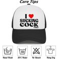 thumbnail image 5 of Funny Trucker Hat Funny Hats for Men and Women Gag Gifts Humorous Baseball Cap with Cotton Front and Breathable Mesh Back, 5 of 6