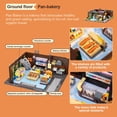 thumbnail image 3 of Kit de construcción PANTASY European Bakery con gimnasio y sky garden, 2663 piezas, 3 of 7