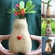 thumbnail image 2 of Jarrón de madera con forma de gato hecho a mano, jarrón de madera maciza hecho a mano, estatua de gato de madera maciza, plantas en maceta, paquete variado apto para gatos, macetas grandes de madera, 2 of 8