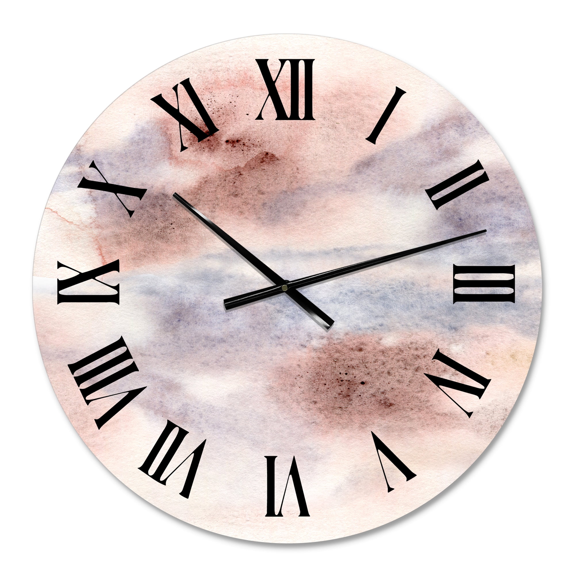 Designart 1 in Modern,Contemporary Wall Clock