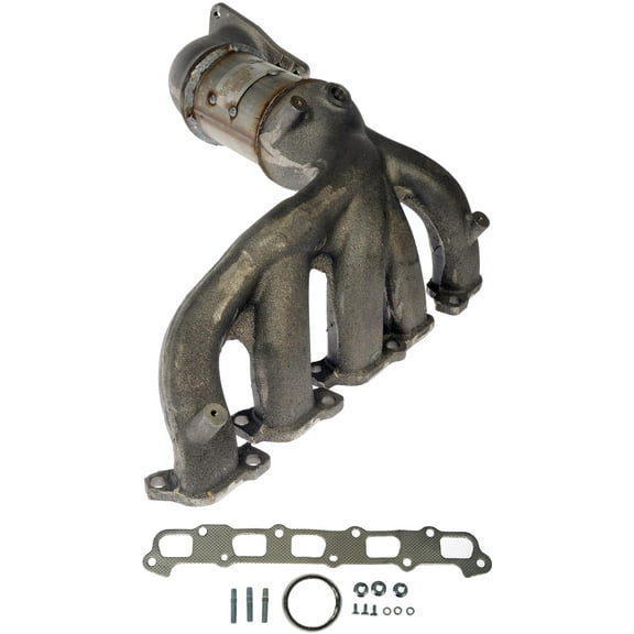 Dorman 674-989 Front Catalytic Converter with Integrated Exhaust Manifold for Specific Models, Natural