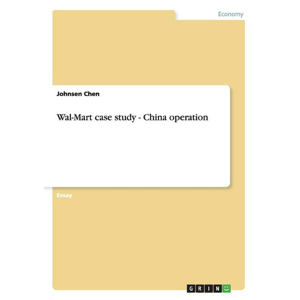 walmart chinese suppliers case study