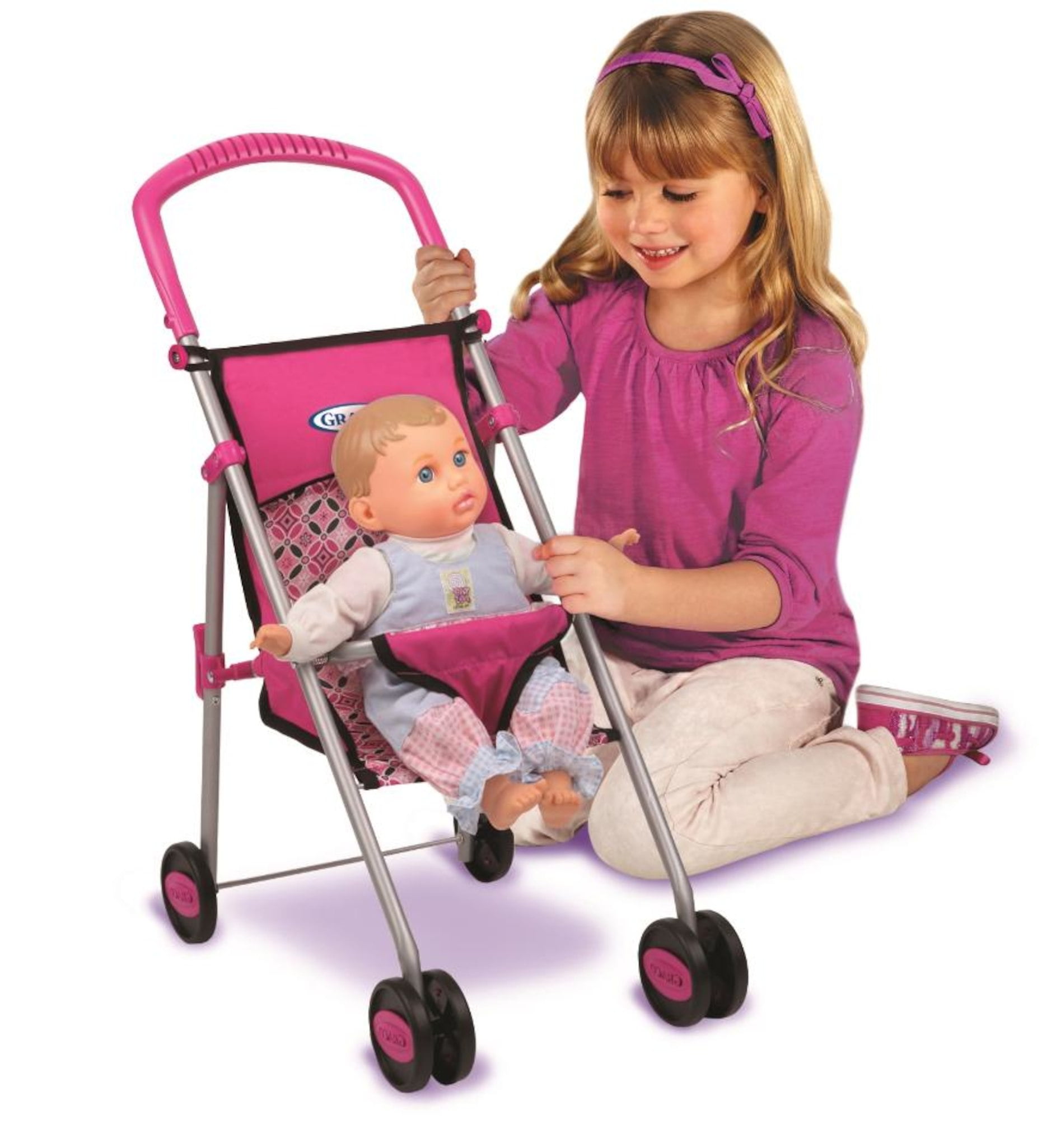 graco flat fold doll stroller