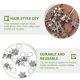 thumbnail image 5 of unbranded 70Ud Joyas Para Dreadlocks Cuffs De Metal En Color Plateado Para Estilo Y, 5 of 7