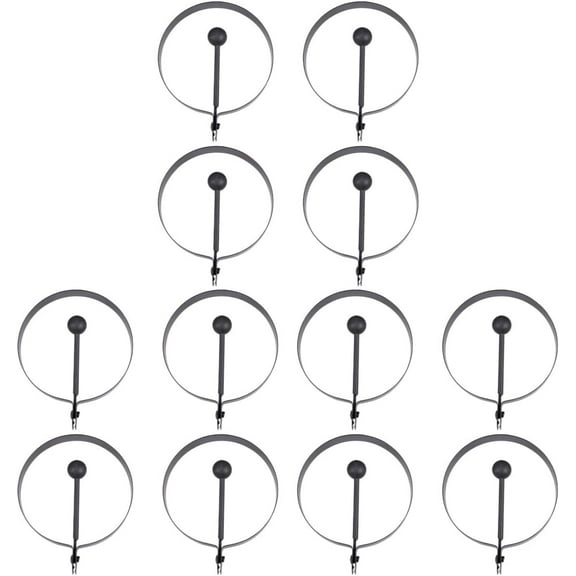 Mold PCS Round Egg stainless steel egg form pancake maker frying egg Shaper Stainless Steel Egg Shaped 12