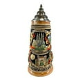 thumbnail image 4 of Barcelona Spain Landmarks Panorama LE German Stoneware Beer Stein .5 L Germany, 4 of 10