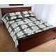 thumbnail image 3 of Juego de cama edredón fondo rayas estampado cocodrilo, 3 of 5