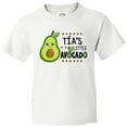 thumbnail image 3 of Inktastic Tía's Little Avocado with Cute Baby Avocado Youth T-Shirt, 3 of 5