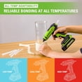 thumbnail image 5 of Greenworks 24Pcs Full Size Hot Glue Stick, 6" x 0.43" Clear All Temperature Stick for DIY Craft, Sealing and Repairing, Compatible with Most Glue Guns, 5 of 8