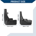 thumbnail image 3 of Guardabarros de barro únicos con accesorios de montaje para Peugeot 2008 2020-2022, guardabarros delanteros y traseros, 1 conjunto, 3 of 6