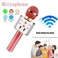 thumbnail image 6 of Spirastell Microphones,Music Player Handheld Professional BT Wireless LED KTV Music Player LED Portable Mic Kids 5 1 BUZHI Mic Player Party Portable Mic Player LED LT 4 ERYUE LT 4 1 BT Wireless KTV, 6 of 7