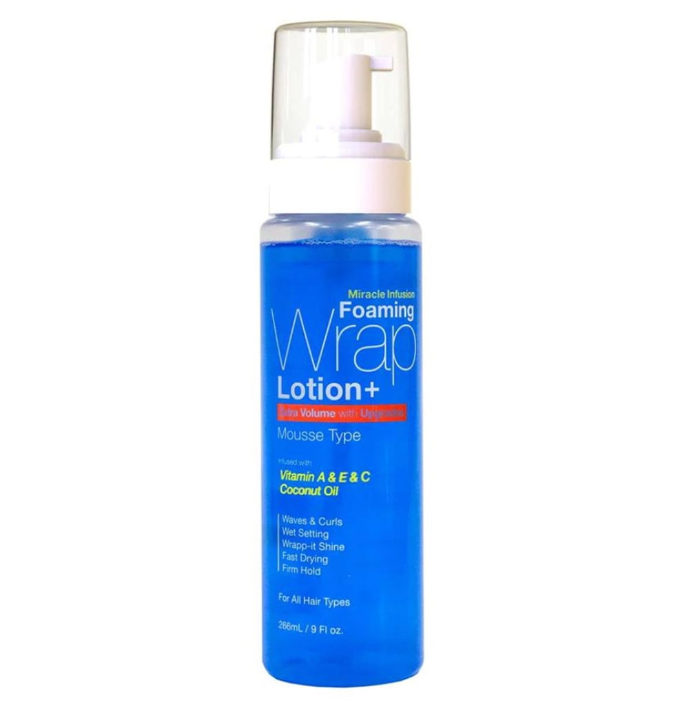 Miracle Infusion Hair Foaming Wrap Lotion + by TouchDown Mousse Type With Vitamins A, C, E, and