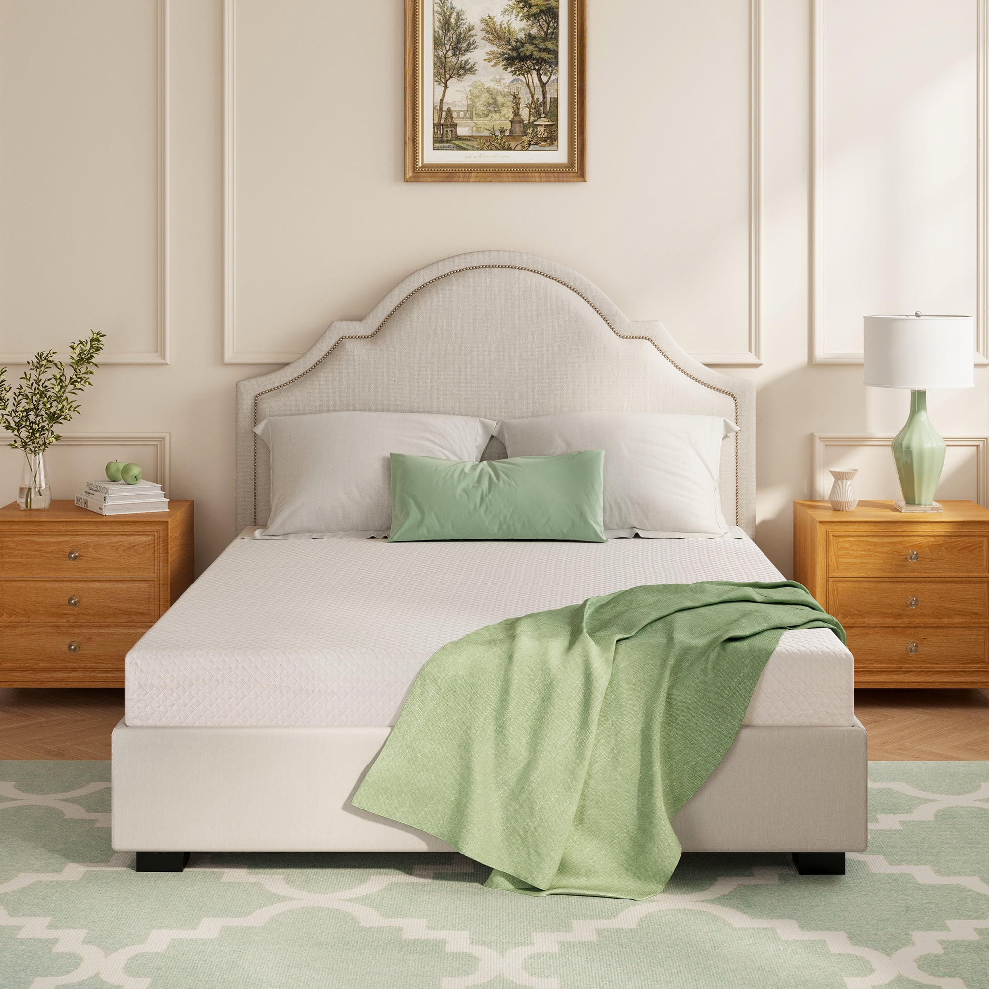 EGOHOME Ego Snoova 8 inch Full Size Mattress, Cooling Gel Memory Foam Mattress in a Box, Medium