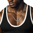 thumbnail image 5 of DIOAZUD Men's Gym Workout Tank Tops Soft Lightweight Sleeveless Muscle Shirts Solid Color Casual Tank Top Active Basic Tank, 5 of 7
