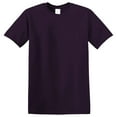 thumbnail image 6 of Gildan Short Sleeve T-Shirt for Men, Heavy Cotton Crewneck Classic Shirt, Blackberry Tee, 5XL, 6 of 6