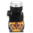 thumbnail image 3 of Interruptor De Botón, Botón De Inicio Del Interruptor, Plásticos De Ingeniería De Encendido/apagado De 0,9 Pulgadas 22 Mm Para Accesorios Industriales Coche De Control De, 3 of 7