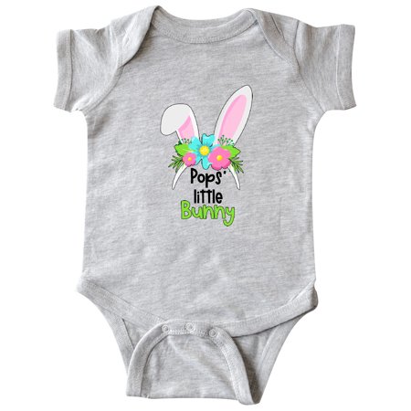 

Inktastic Pops Little Bunny Cute Easter Bunny Ears Gift Baby Boy or Baby Girl Bodysuit