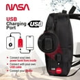 thumbnail image 3 of NASA Laptop Backpack For Women And Men - 15 Inch Laptop Bag With USB Port & Elegant Design - Waterproof Backpack With Adjustable Straps (White), 3 of 7