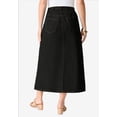 thumbnail image 2 of Roaman's Women's Plus Size Tall Plus Size Easy-Wear A-Line Skirt, 2 of 6