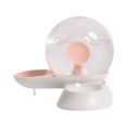 thumbnail image 1 of Distributeur de Nourriture Escargot Alimentation Boisson Fabrication Taille Compacte Espace Bol Animal de Compagnie Fournit Stable Performance Finition Fine Taille Compacte Fontaine à Eau Rose, 1 of 9