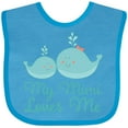 thumbnail image 3 of Inktastic My Mimi Loves Me Boys or Girls Baby Bib, 3 of 4