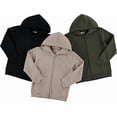 thumbnail image 3 of PURE CHAMP Boys 3 pack zip up hoodie Fleece long sleeve essentials hoodie for boys Athletic Kids Clothes Size 4-20 (Set3 Size 18), 3 of 4