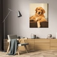 thumbnail image 3 of Karyn Millet 23x32 Gallery Wrapped Canvas Wall Art Titled - Goldie II, 3 of 4