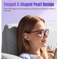 King Lucky Clip On Earbuds Open Ear Wireless Bluetooth 5.4 Headphones