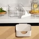 thumbnail image 5 of Cubo de basura, bote de basura, cubo de basura de cocina, cubo de basura de pared para el hogar con raspador, mesa de cocina, herramientas de limpieza de hotel, cubo de basura para colgar en la puerta, 5 of 6