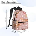 thumbnail image 4 of Daiia Beautiful Fox School Backpack for Men Women, Unisex Large Waterproof Bookbag Schoolbag Casual Daypack for High School/College/Teens/Travel/Work Black, 4 of 8