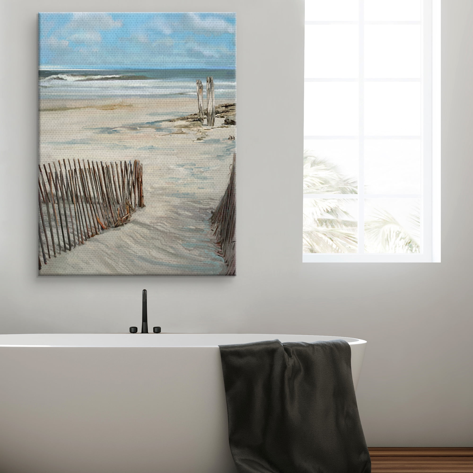 Masterpiece Art Gallery Perfect Day At The Beach I by Studio Arts Canvas Art Print 30" x 40"