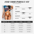 thumbnail image 5 of Xecao Halloween 2 Print Workout Shorts for Women Soft Smooth Gym Yoga Scrunch Active Tennis Workout Running Shorts-Large, 5 of 8