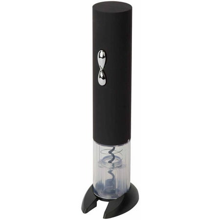 Honey Can Do Battery-Operated Corkscrew With Cutter, Silver